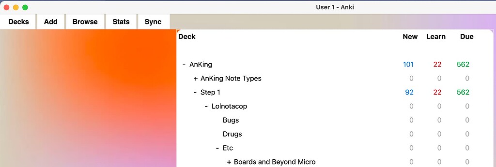 Menu bar moved to the left with new update - Off Topic - AnkiHub Community